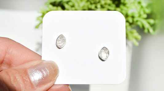 Herkimer Diamond Stud Earrings