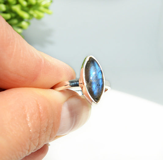 Labradorite Ring Size 7