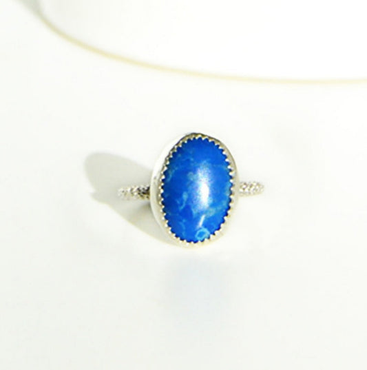 Lapis Ring Size 5