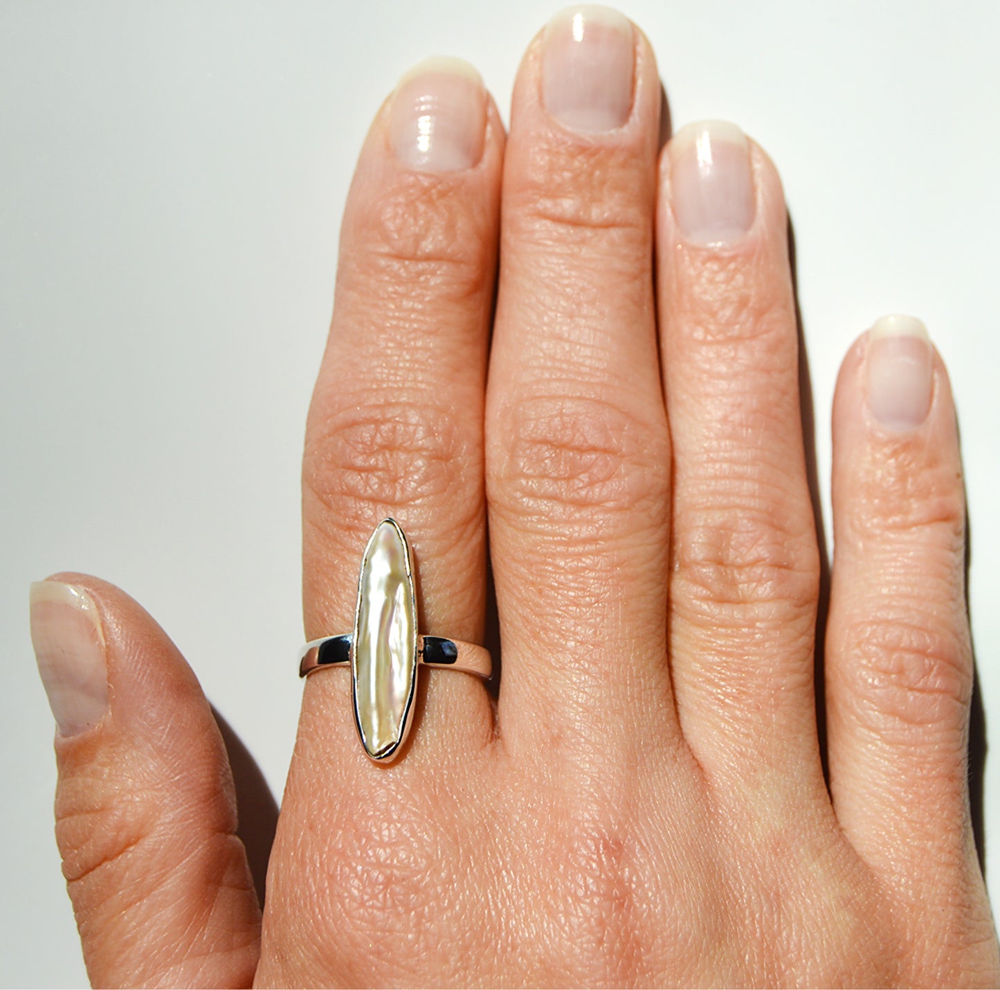 Pearl Ring Size 8