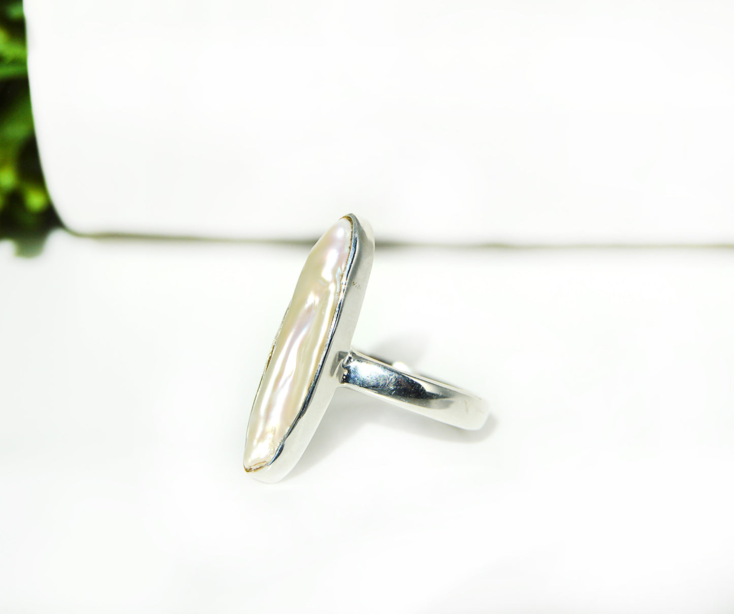 Pearl Ring Size 8
