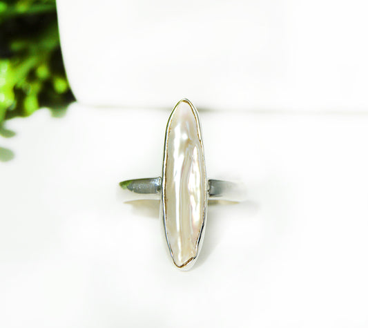 Pearl Ring Size 8