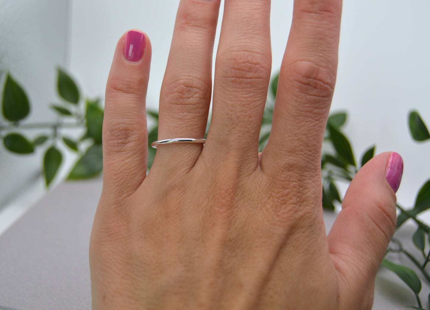 Stack Ring Smooth in Gold or Silver