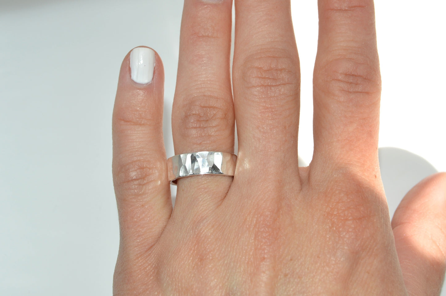 Thick Sterling Silver Ring