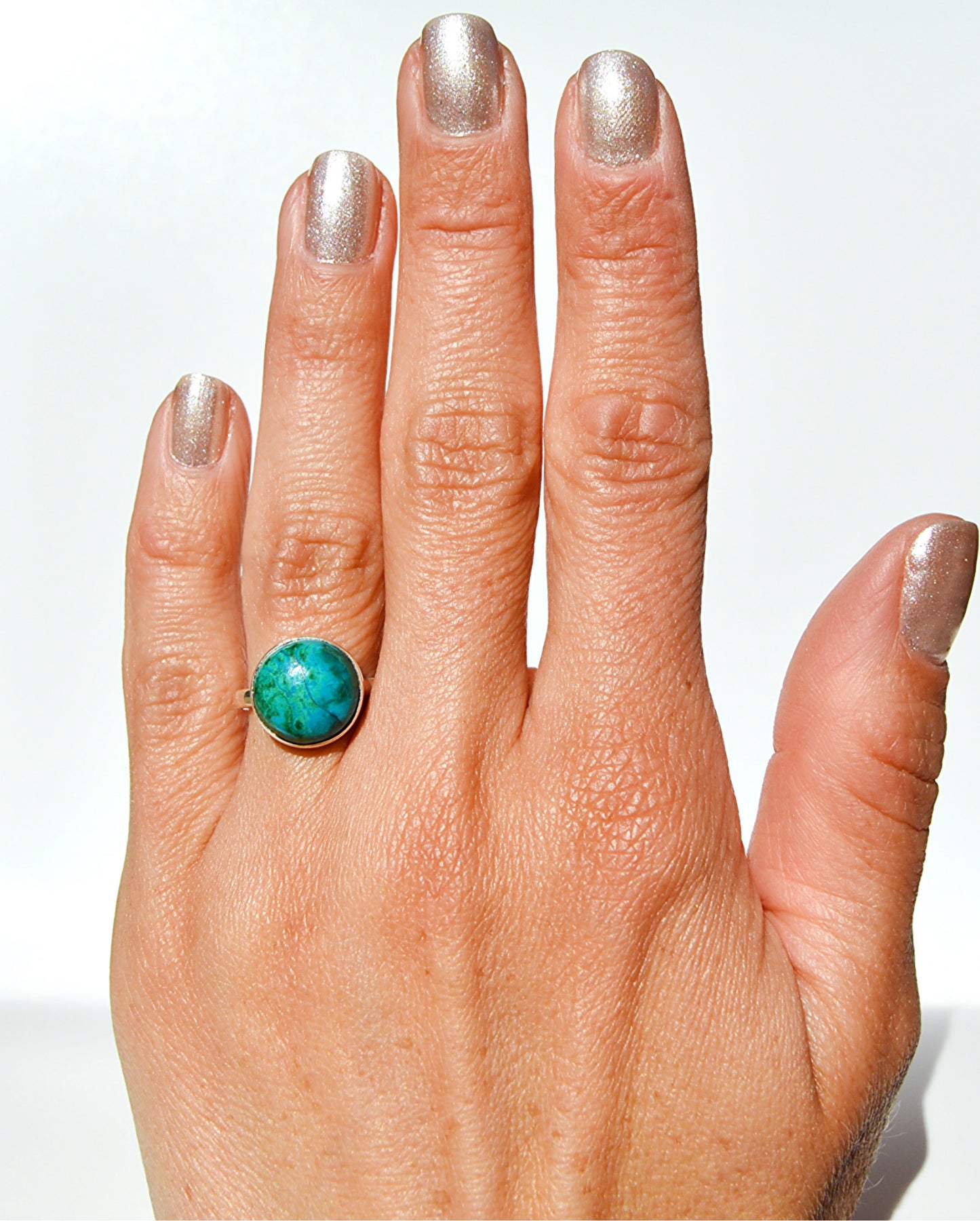 Turquoise Sky Ring Size 6