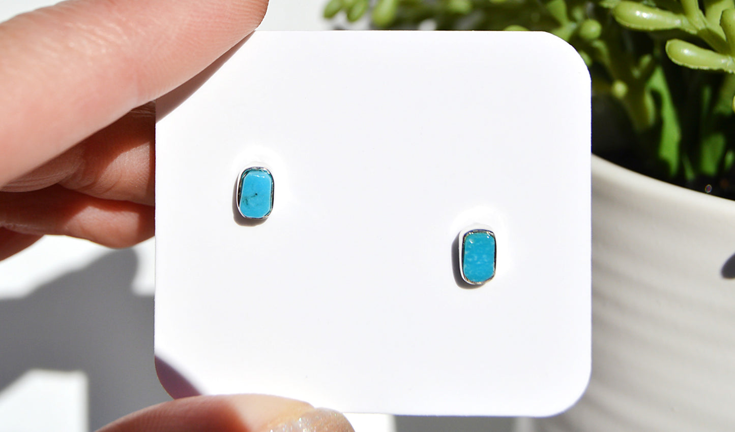 Turquoise Stud Earrings
