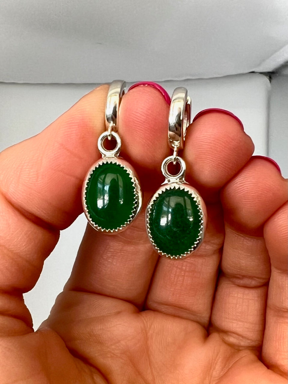 Aventurine Drop Earrings