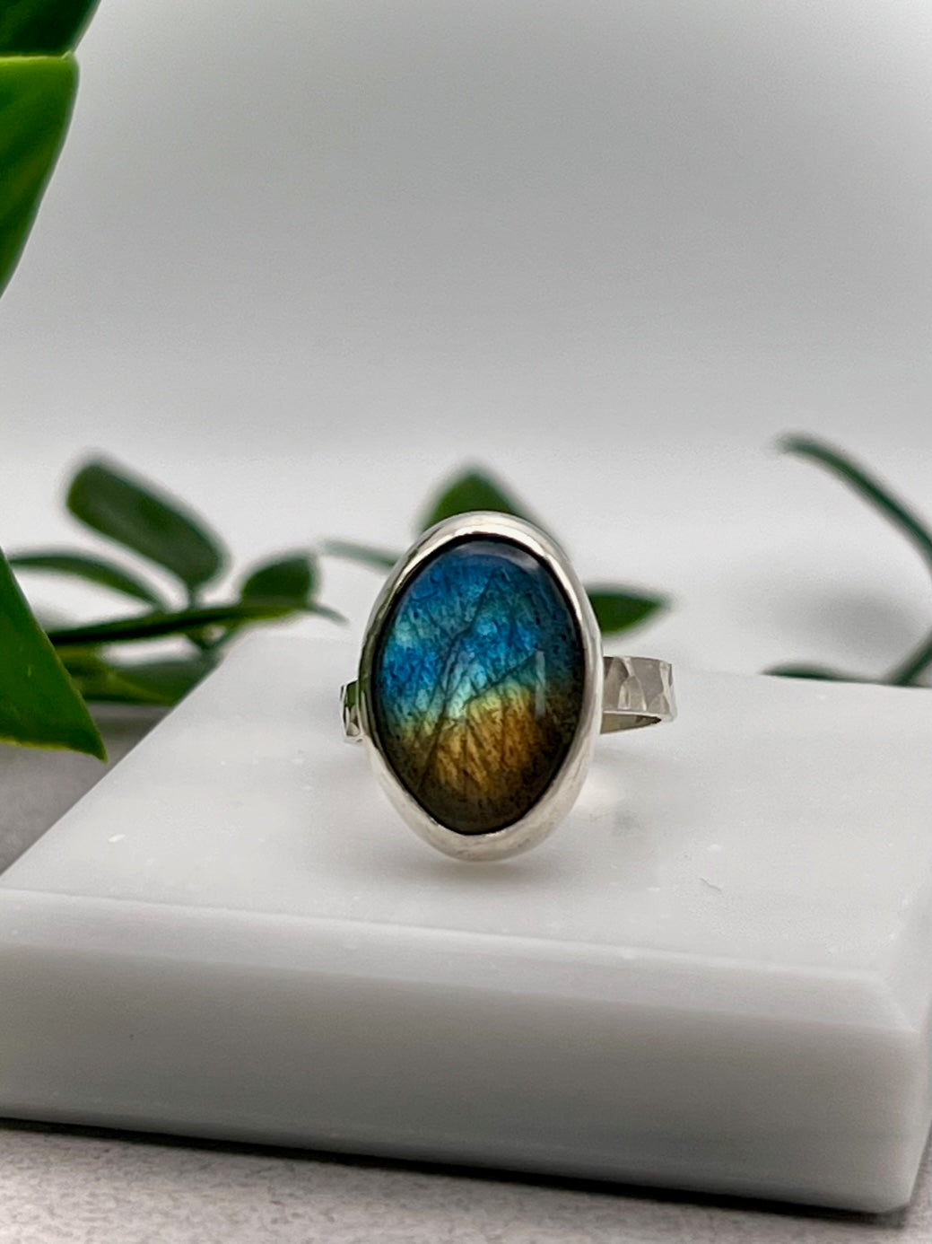 Labradorite Ring Size 7.5