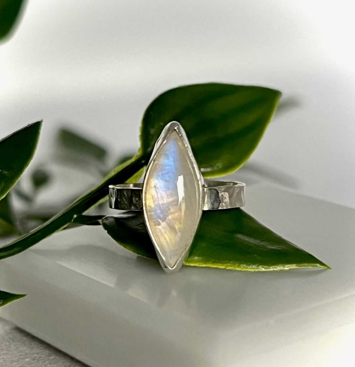 Moonstone Ring Size 6